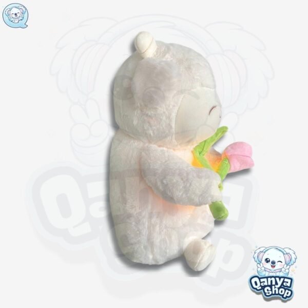 Peluche Cordero con Tulipán 40 cm Efecto Respiración con Luz y Sonido (4) Peluche Cordero con Tulipán 40 cm Efecto Respiración con Luz y Sonido