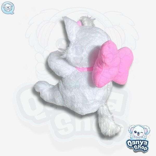 Peluche Gato Marie Ojo Cerrado 35cm Efecto Respiración con Luz y Sonido