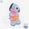 Peluche Snoopy con Conejito Sonriente (Smiling Bunny) 35cm Efecto Respiración con Luz y Sonido