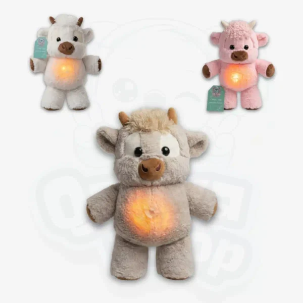 Vaquita Dream Moo Corredora – Peluche Relajante con Respiración y Música 40 cm | Qanya Shop (2) Vaquita Dream Moo Corredora – Peluche Relajante con Respiración y Música 40 cm | Qanya Shop
