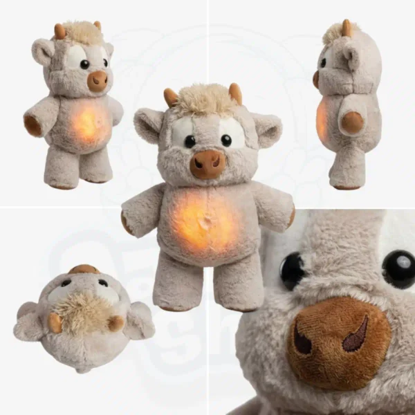 Vaquita Dream Moo Corredora – Peluche Relajante con Respiración y Música 40 cm | Qanya Shop (5) Vaquita Dream Moo Corredora – Peluche Relajante con Respiración y Música 40 cm | Qanya Shop