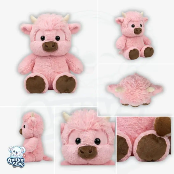 Vaquita Cozy Run – Vaca Corredora Kawaii Suave 40 cm | Qanya Shop