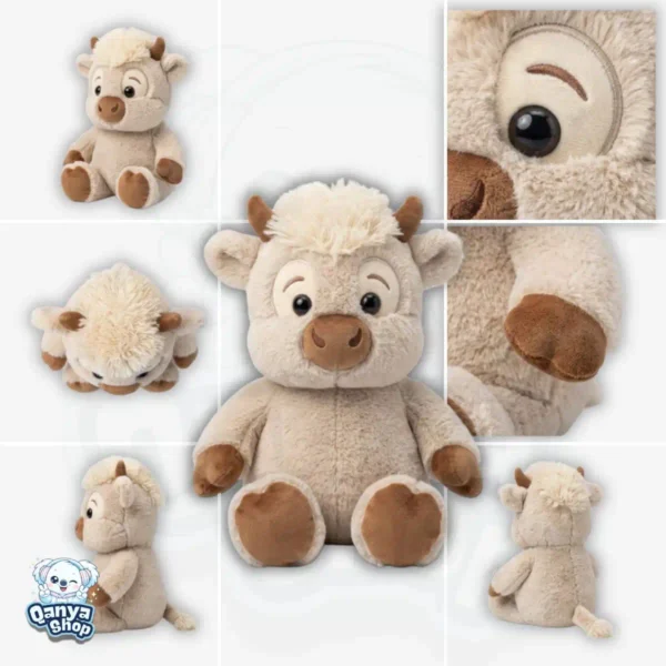 Vaquita Cozy Run – Vaca Corredora Kawaii Suave 40 cm | Qanya Shop