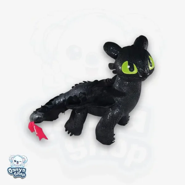 Chimuelo Dragon Skin Deluxe – Peluche Furia Nocturna con Escamas 100 cm | Qanya Shop