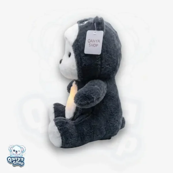 Peluche Oso Polar Lucifer Cozy Cat 40 cm Efecto Respiración con Luz y Sonido | Qanya Shop