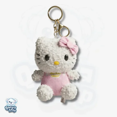Llavero Hello Kitty – Peluche Kawaii Rosa 10 cm | Qanya Shop