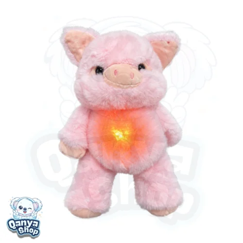 Peluche Cerdito Cozy Run 40 cm – Efecto de Respiración Qanya Shop Peluche Cerdito Cozy Run 40 cm – Efecto de Respiración | Qanya Shop