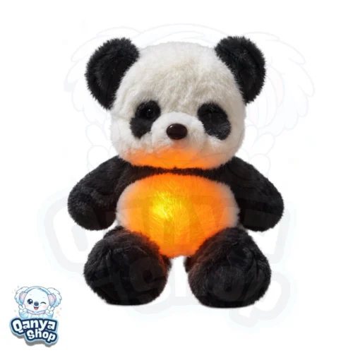 Peluche Panda Cozy Run 40 cm – Efecto de Respiración y Luz Qanya Shop Peluche Panda Cozy Run 40 cm – Efecto de Respiración y Luz | Qanya Shop